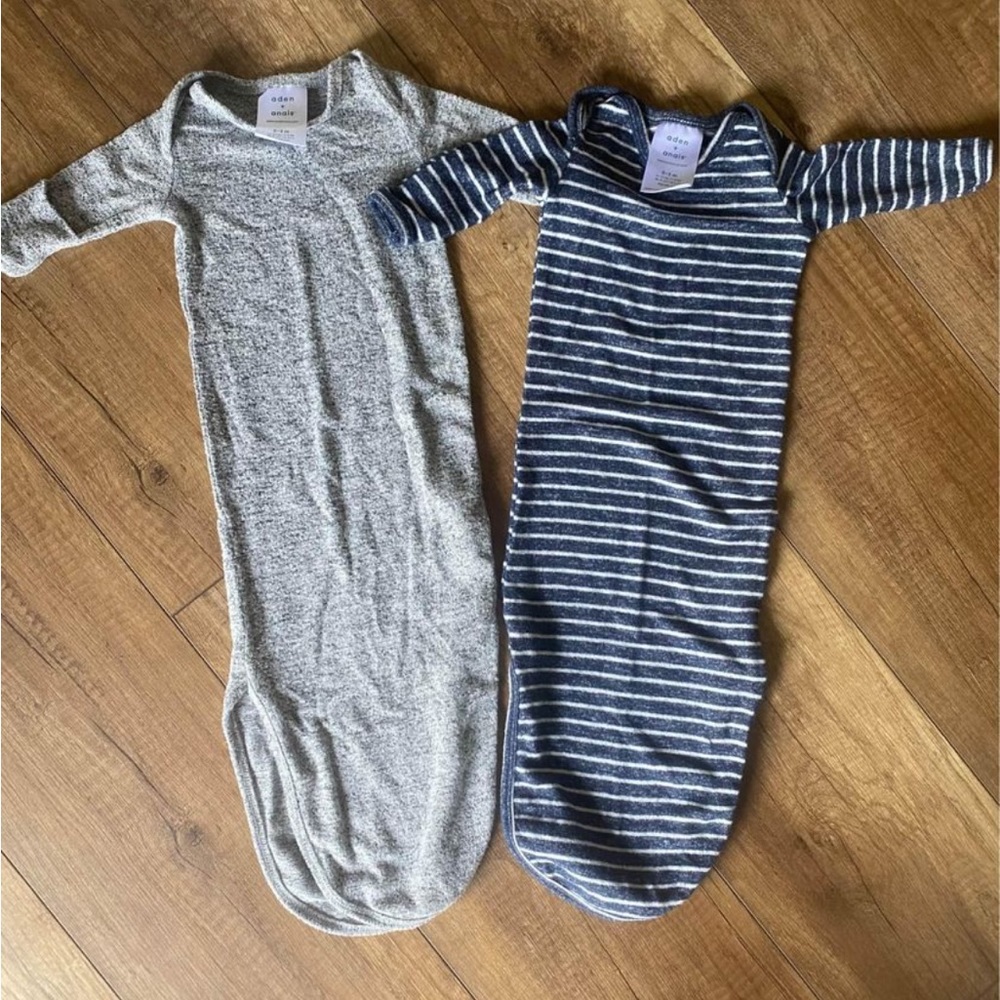 Aden and Anais knotted gown. Newborn Outfits